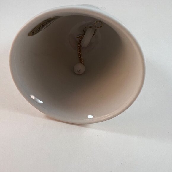 Enesco Precious Moments Bell I Believe In The Old Rugged Cross No Box 1985 Japan - Picture 12 of 12